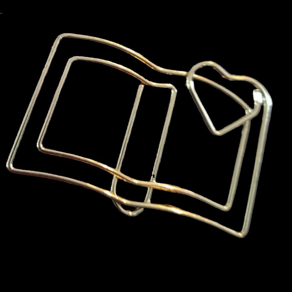 Metal Book Bookmark