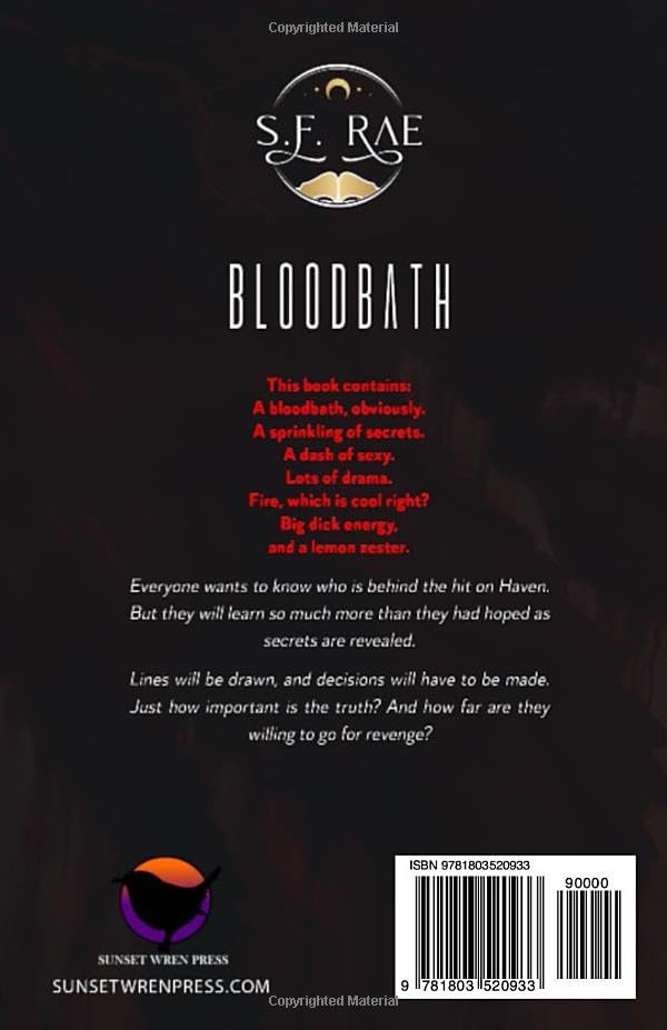 SIGNED Bloodbath Paperback